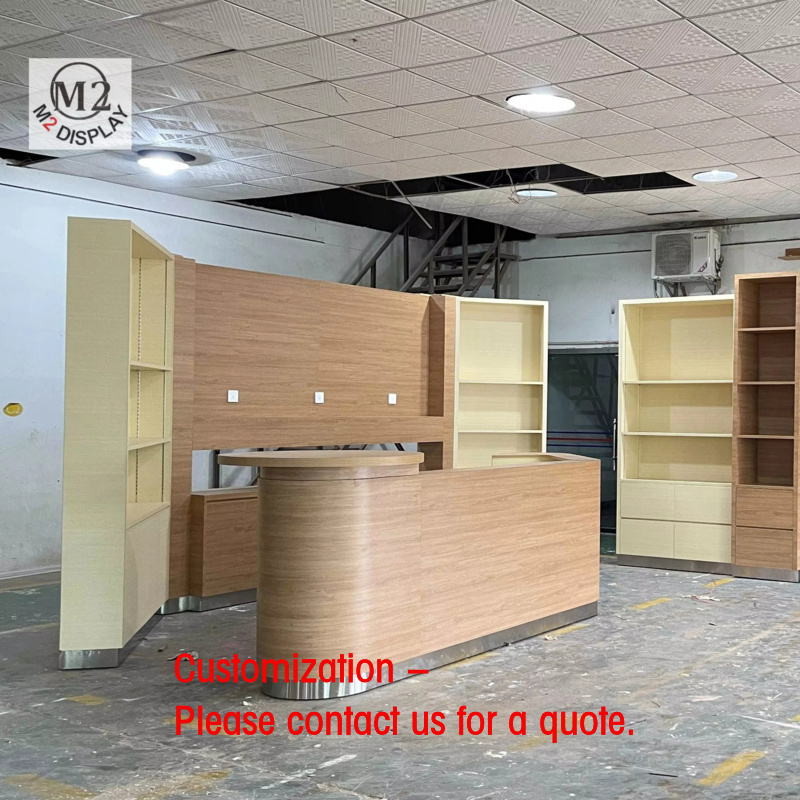 Interior Design Nail Salon - Espositore personalizzato M2 per salone di