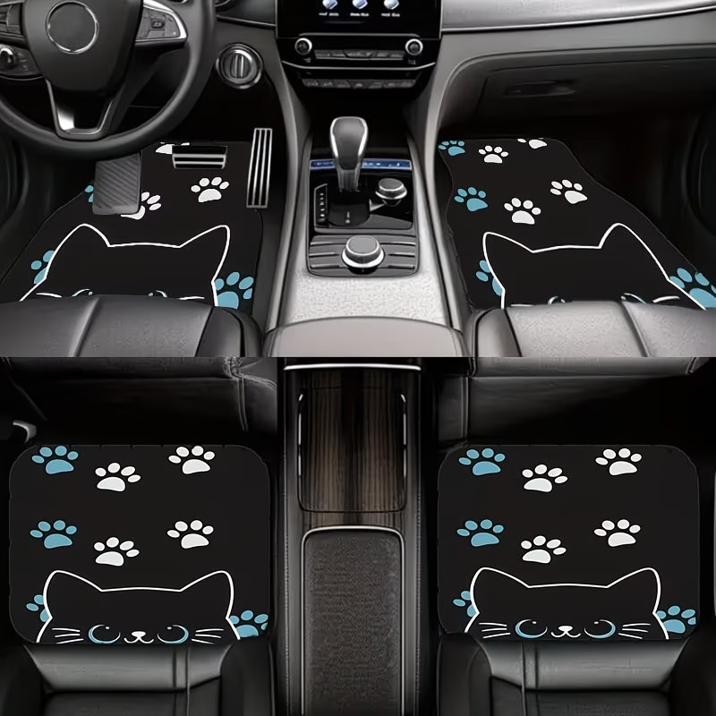 Interior Design Style Quiz - Tappetini per auto da 4 pezzi
