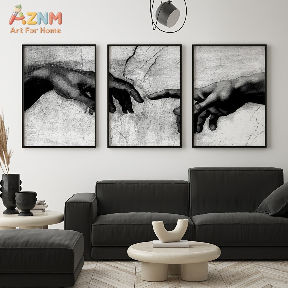 Abstract Canvas Set - Set di 3 Stampe su Tela