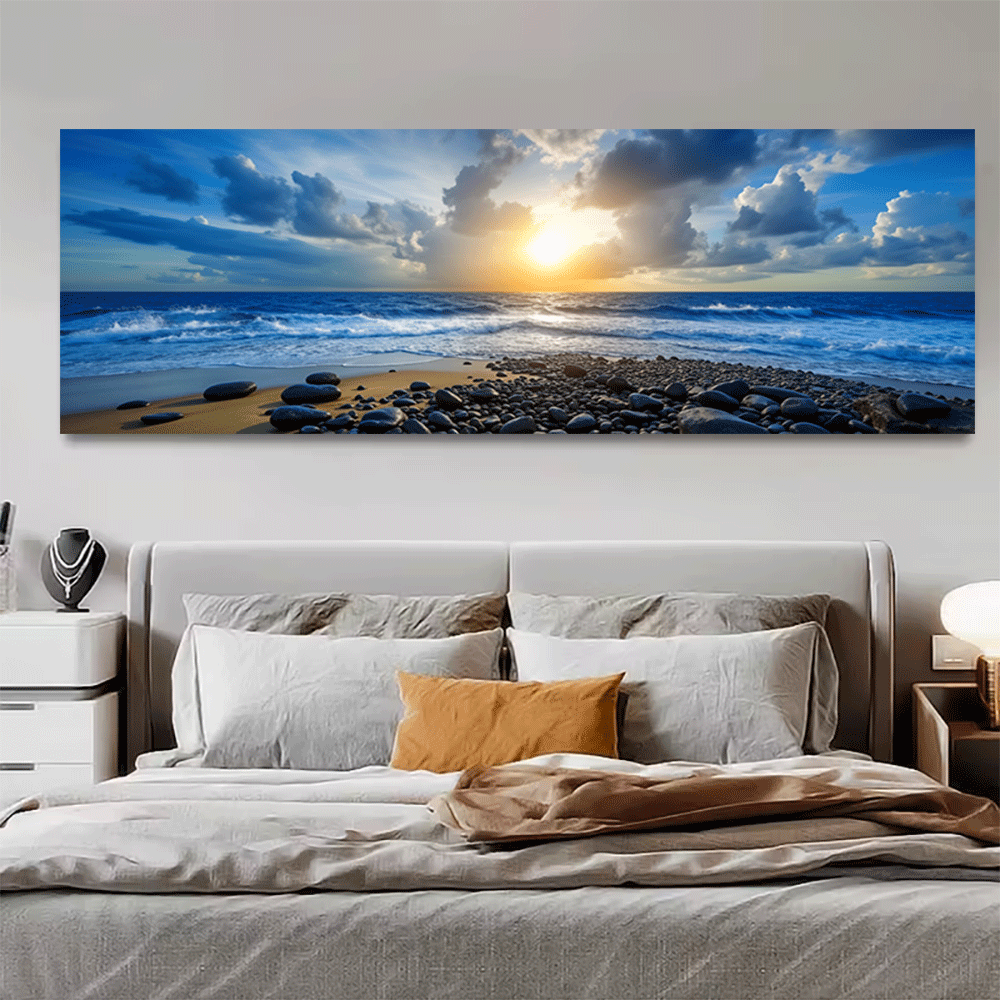 Interior Design Usa - 1PC-Poster su tela senza cornice, tramonto
