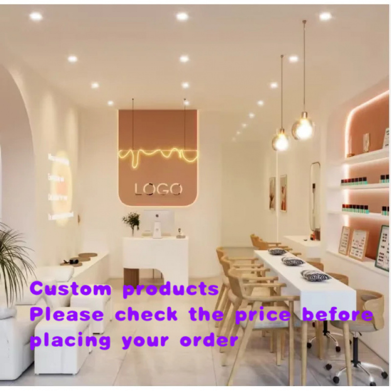 Interior Design Nail Salon - custom.Funroad Nail Spa Design d'Interni 3D