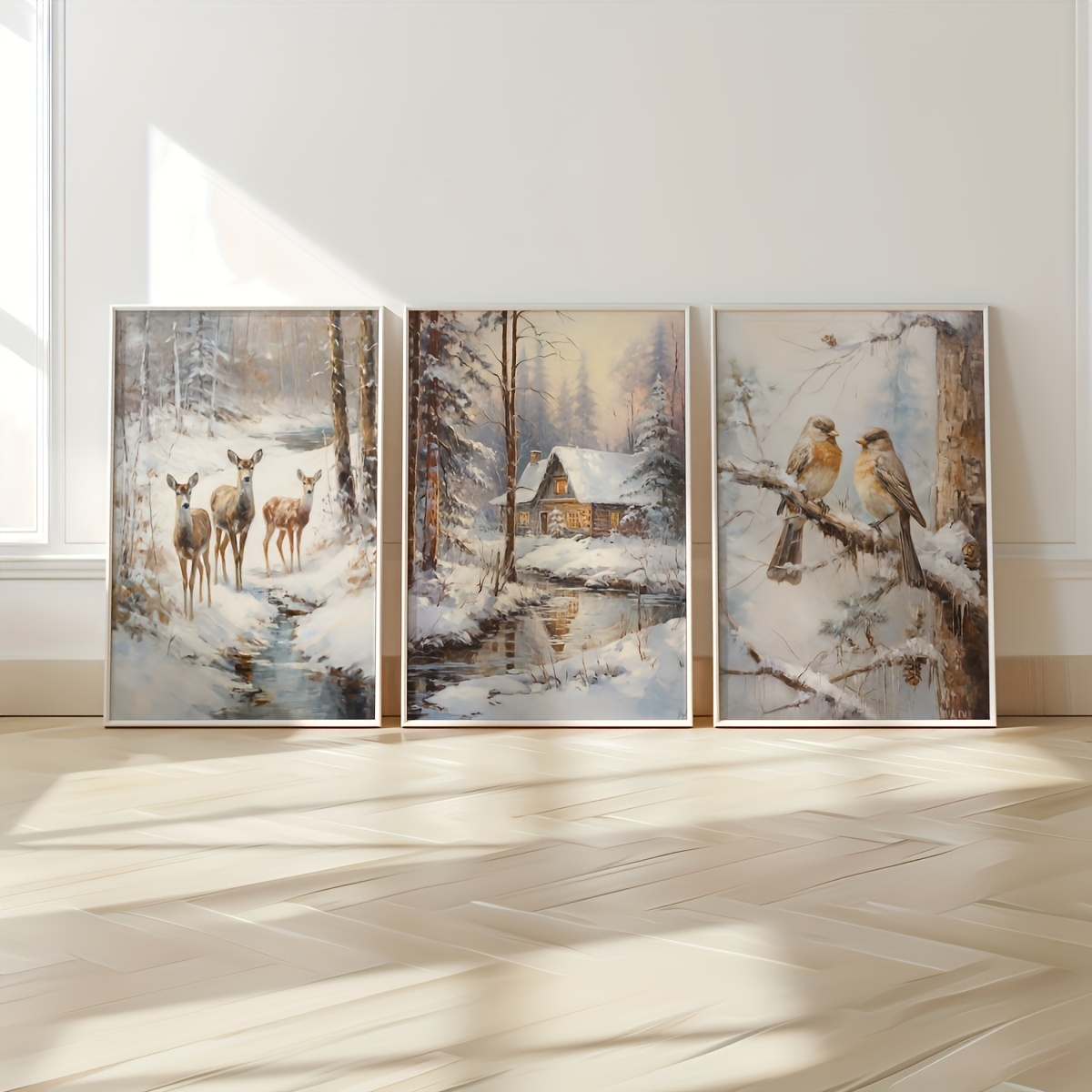 Abstract Canvas Set - Set di 3 Quadri su Tela