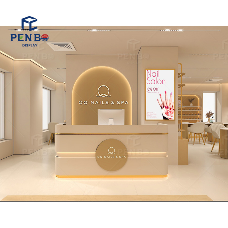 personalizzato. Mobili da salo - Interior Design Nail Salon recensione e prezzo