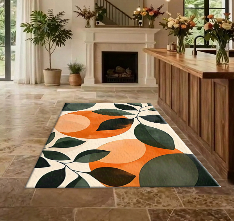 Tappeto Boho Astratto con Moti - Printed Rug Abstract recensione e prezzo