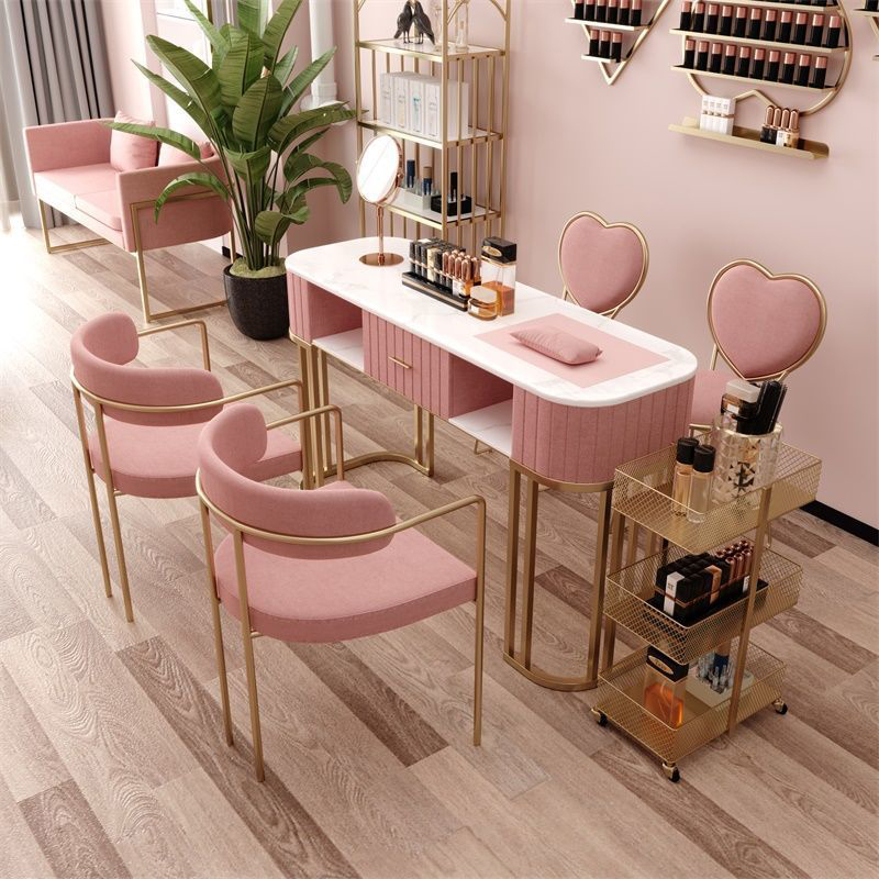 Mobili per manicure con tavolo - Interior Design Nail Salon recensione e prezzo