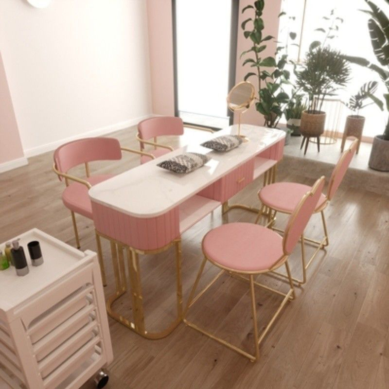 Mobili per manicure con tavolo - Interior Design Nail Salon recensione e prezzo