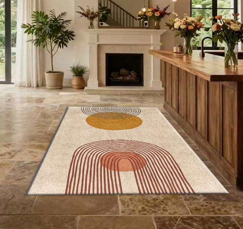 Tappeto Geometrico Astratto Bo - Printed Rug Abstract recensione e prezzo