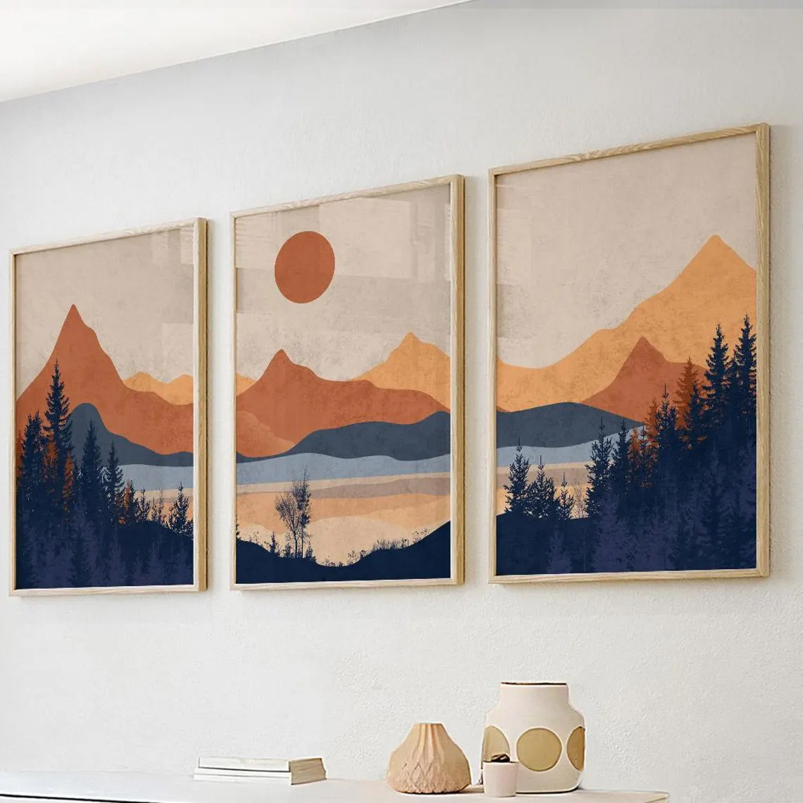 3 pezzi/set senza cornice, pos - Abstract Canvas Set recensione e prezzo