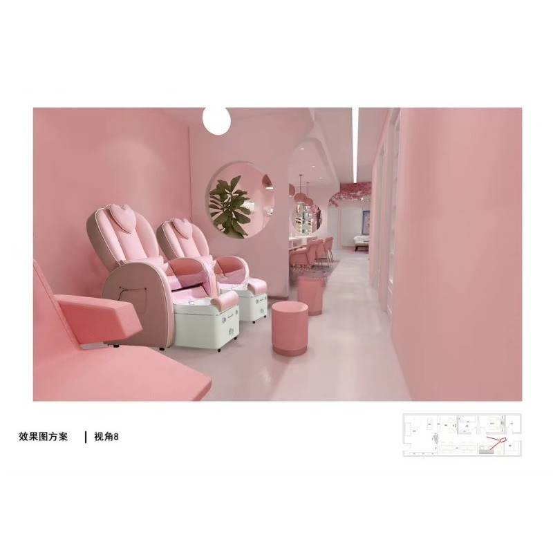 Mobili commerciali moderni per - Interior Design Nail Salon recensione e prezzo