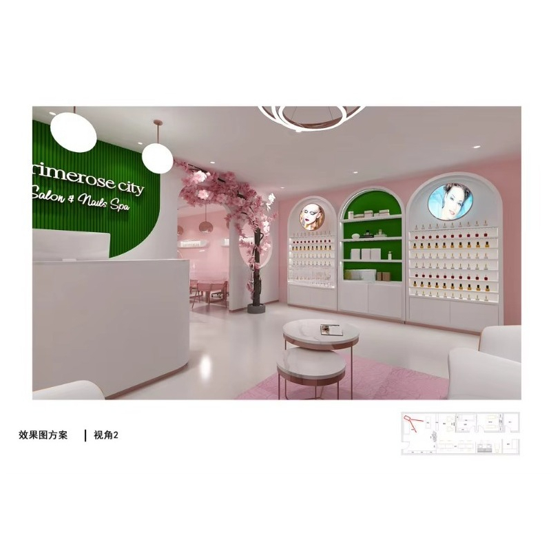 Mobili commerciali moderni per - Interior Design Nail Salon recensione e prezzo