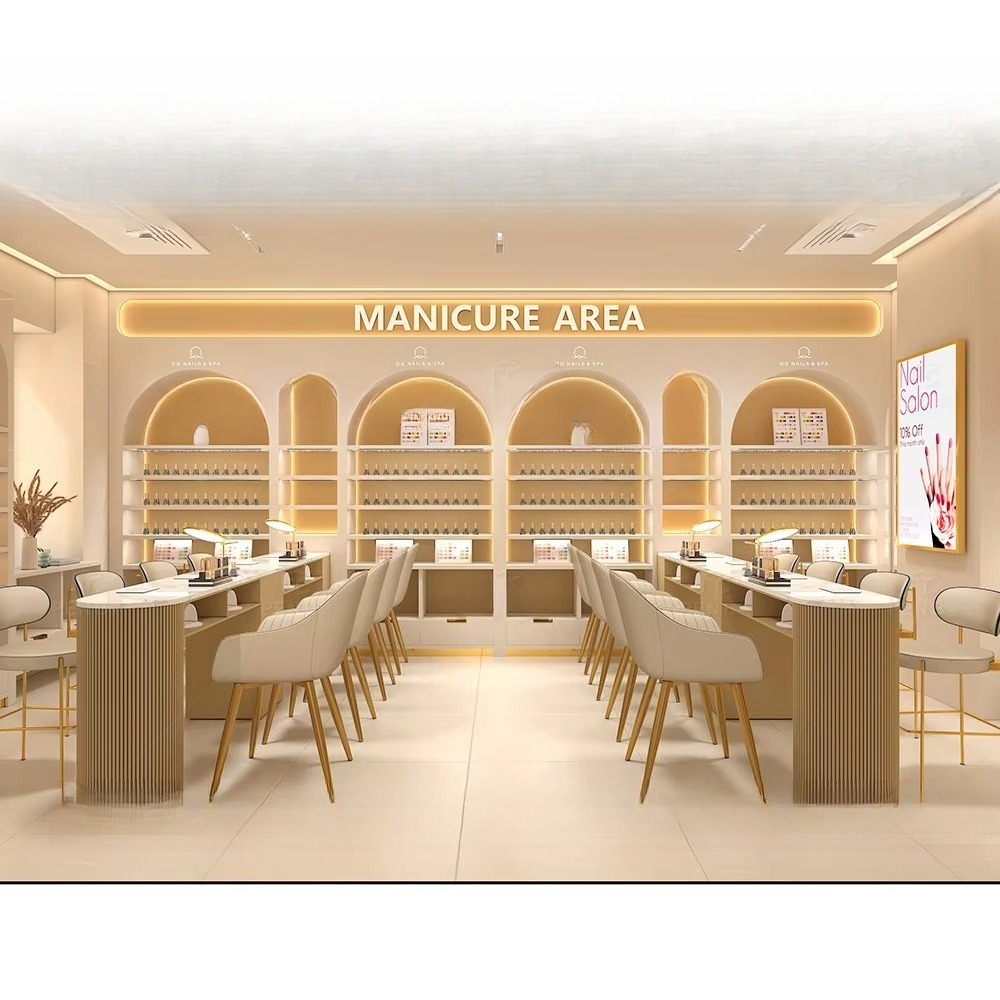 Soluzioni di design e mobili p - Interior Design Nail Salon recensione e prezzo