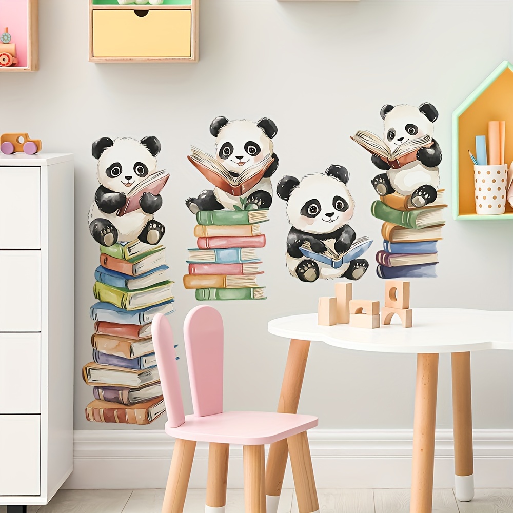 Cartoon Panda Leggi adesivi mu - Interior Design School recensione e prezzo
