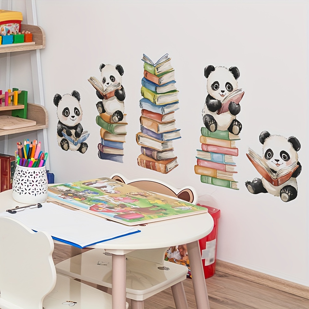 Cartoon Panda Leggi adesivi mu - Interior Design School recensione e prezzo