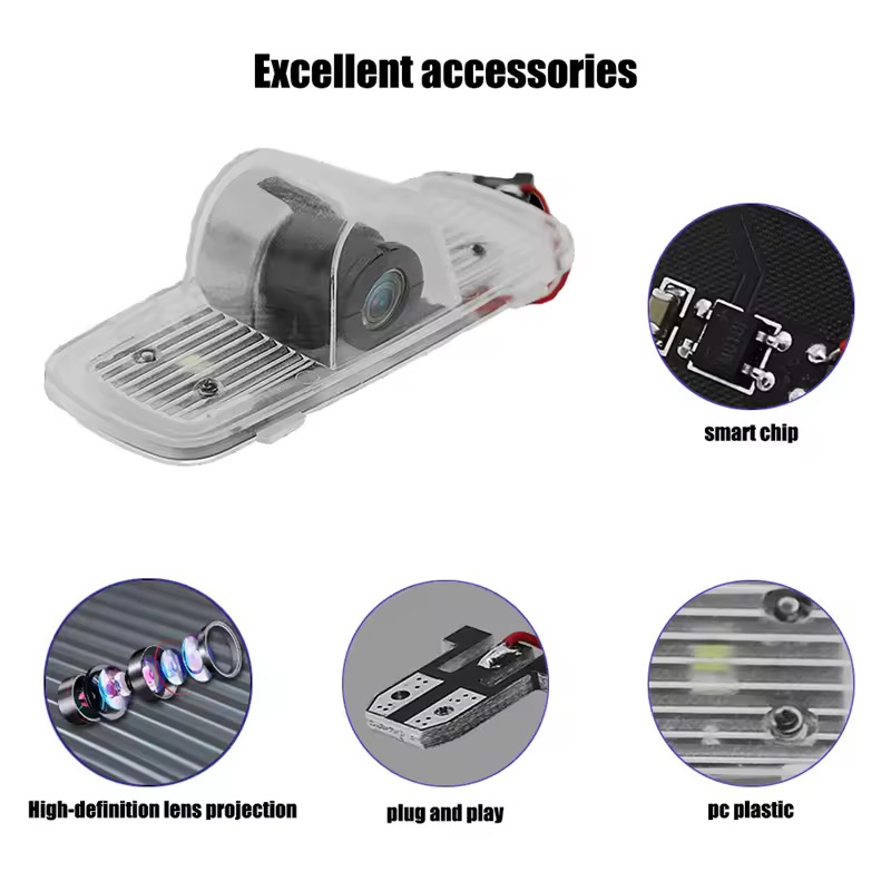 Auto Porta Fantasma Luce LED E - Interior Design Logo recensione e prezzo
