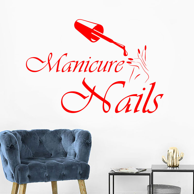 Adesivo da parete per manicure - Interior Design Nail Salon recensione e prezzo