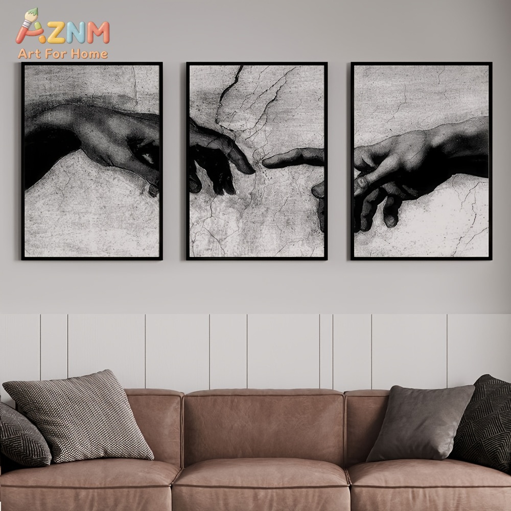 Set di 3 Stampe su Tela in Bia - Abstract Canvas Set recensione e prezzo