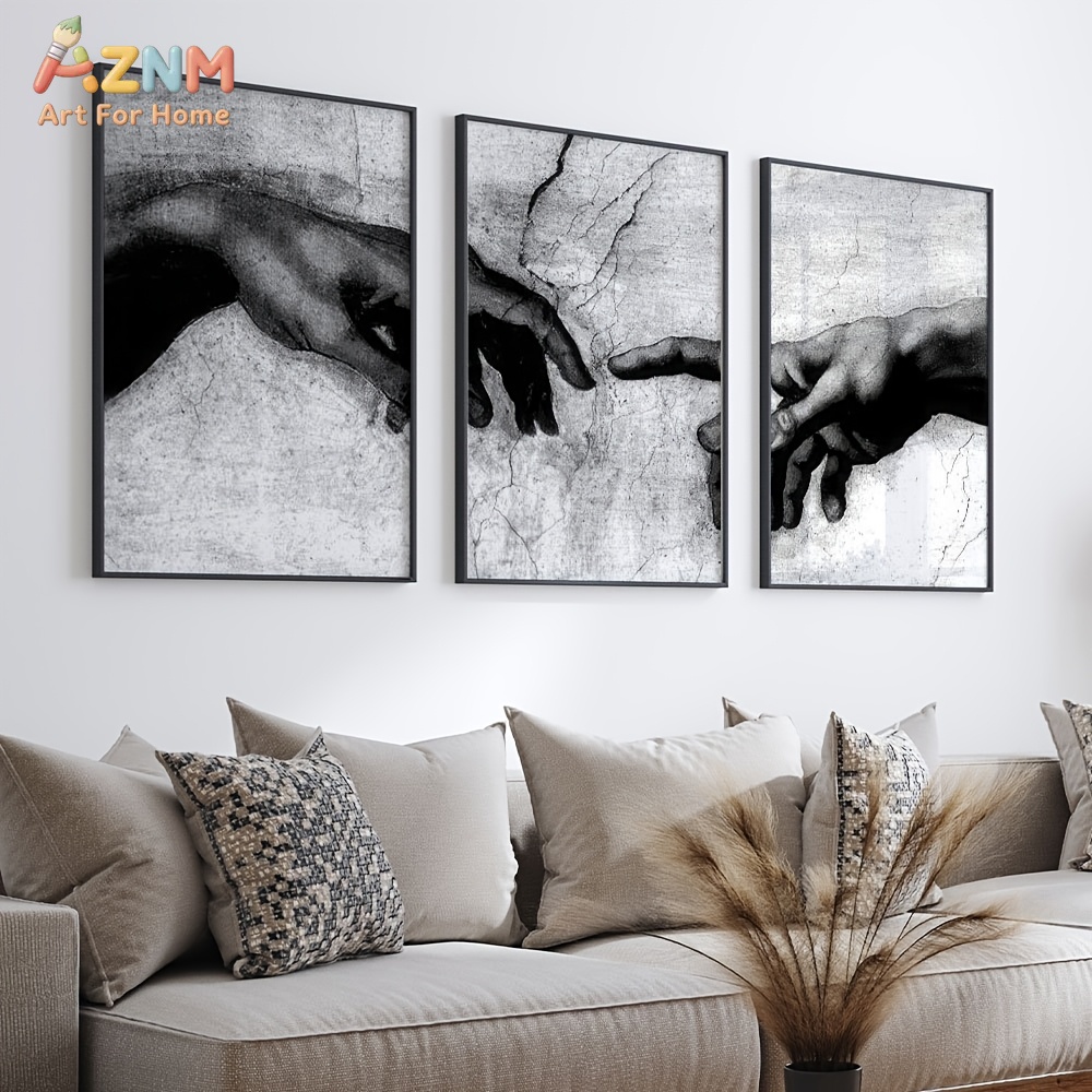 Set di 3 Stampe su Tela in Bia - Abstract Canvas Set recensione e prezzo