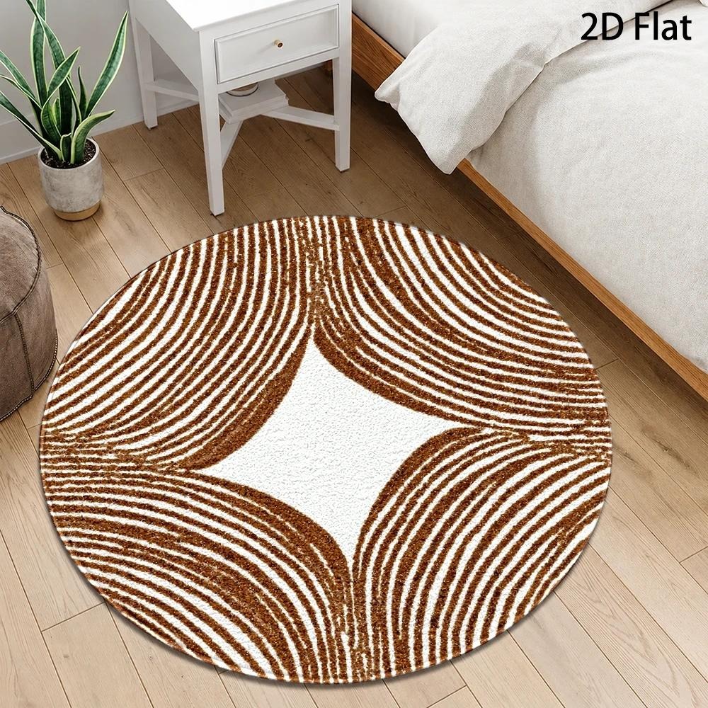 Tappeto Rotondo Moderno Astrat - Printed Rug Abstract recensione e prezzo
