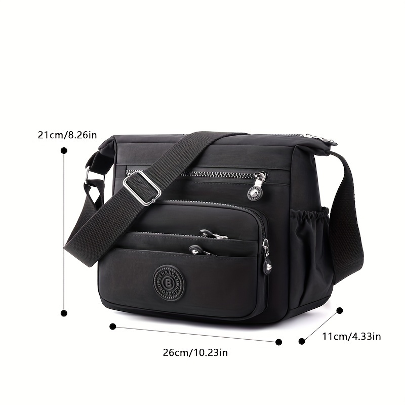 Borsa a tracolla chic in nylon - Interior Design School recensione e prezzo