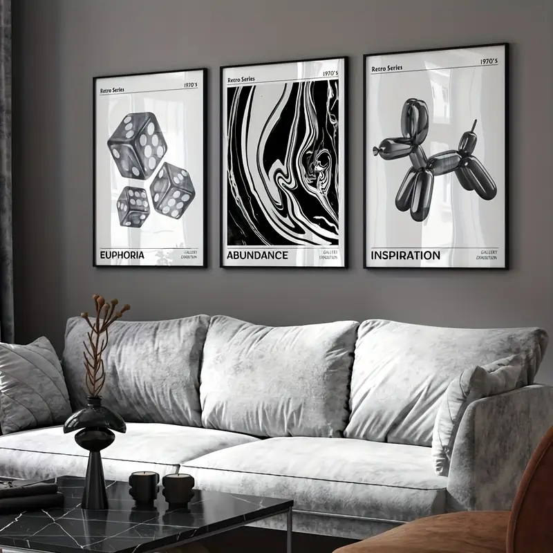 3 pz/set Moderno Murale Elegan - Abstract Canvas Set recensione e prezzo