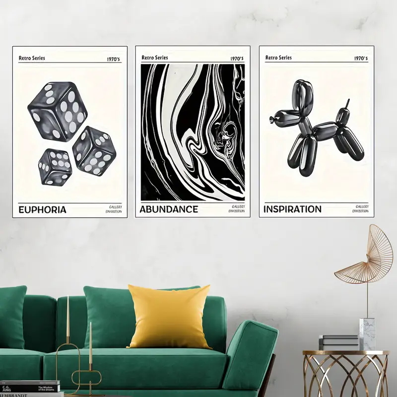 3 pz/set Moderno Murale Elegan - Abstract Canvas Set recensione e prezzo