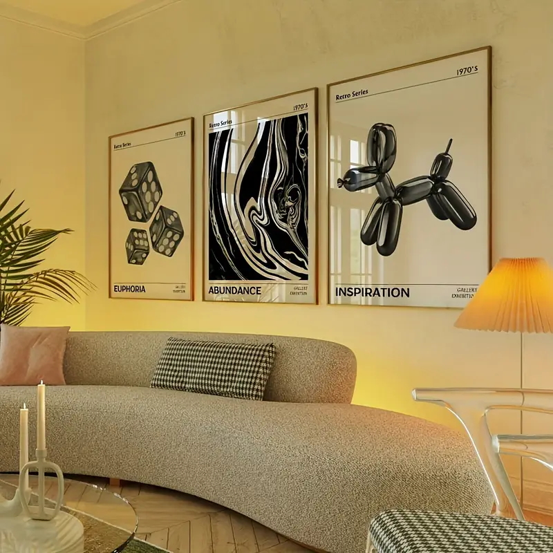 3 pz/set Moderno Murale Elegan - Abstract Canvas Set recensione e prezzo